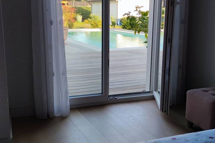 Villa Architecteure Bois à 1500 Océan, au Calme , Entre Biarritz et Hossegor in Ondres, Côte d’Argent