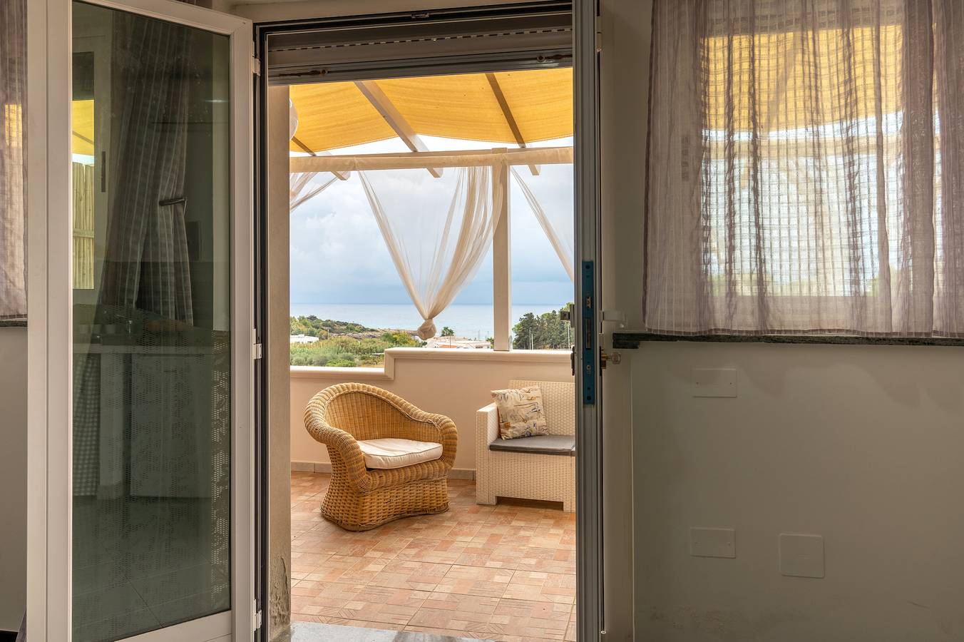 Maison de vacances "A casa di Pietro Due" avec vue sur la mer, jardin et Wi-Fi. in Leporano, Golfe de Tarente