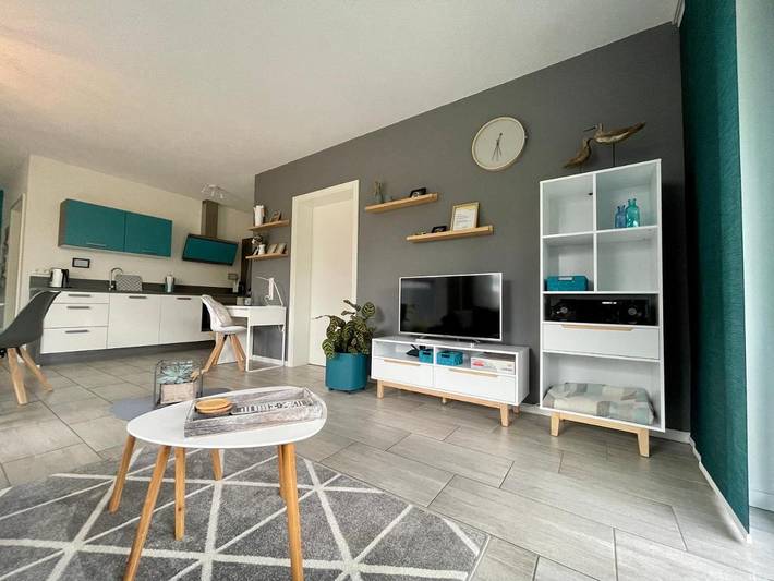 Ferienwohnung für 4 Personen, mit Terrasse und Garten