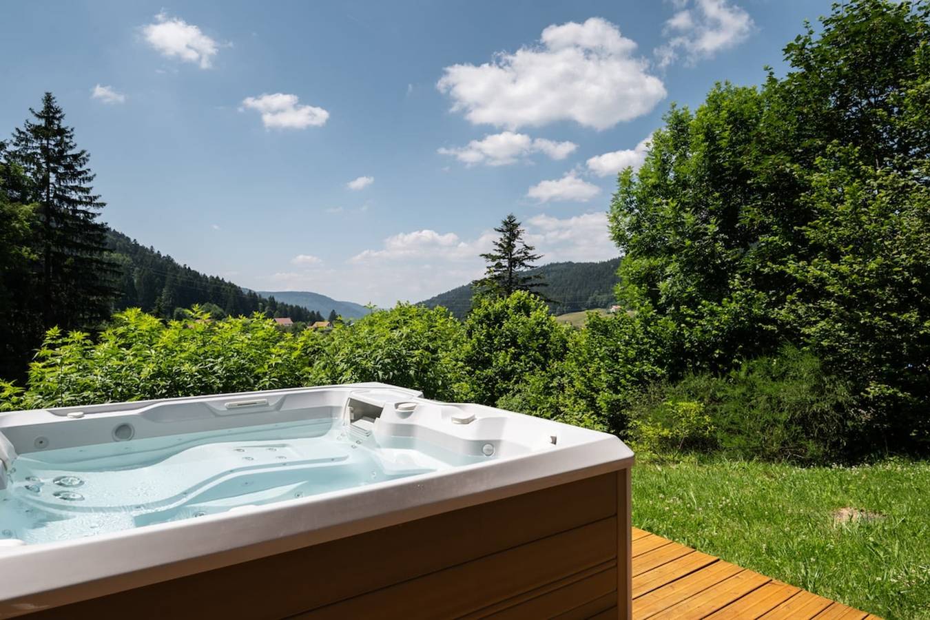 Chalet voor 8 personen met whirlpool in Gérardmer, Parc naturel régional des Ballons des Vosges