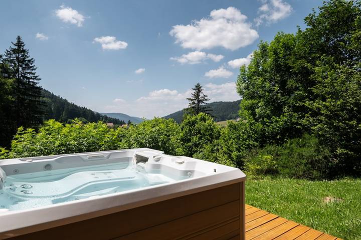 Chalet für 8 Personen, mit Sauna und Balkon sowie Garten und Whirlpool in Gérardmer - 4