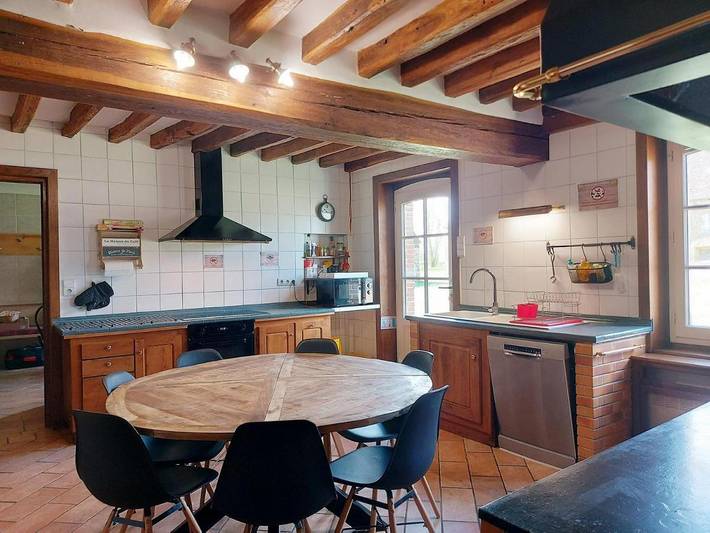 Location de vacances pour 15 personnes, avec jardin et piscine, adapté aux familles à Maillebois - 2