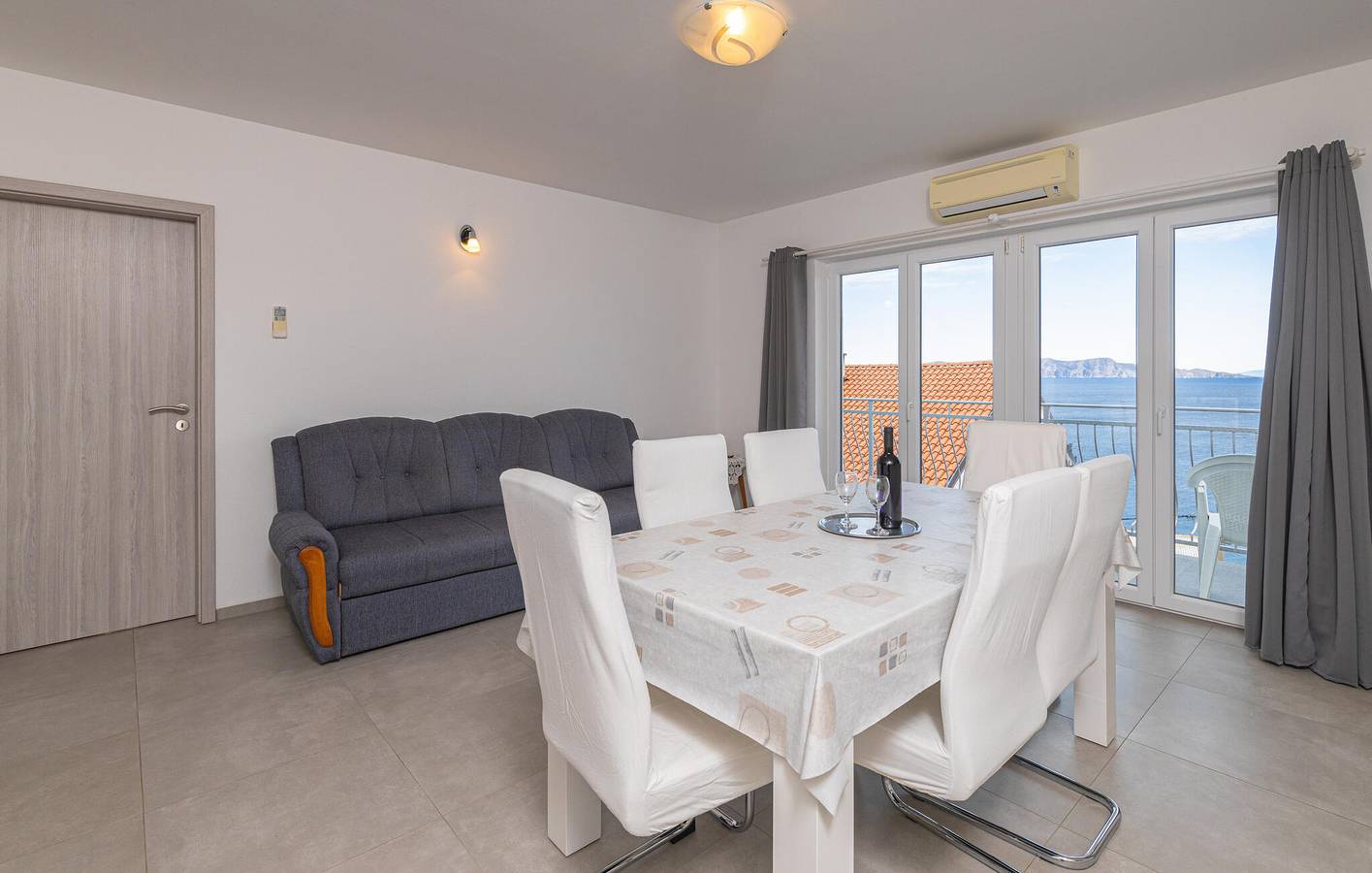 Cały apartament wypoczynkowy, Apartament wakacyjny dla 6 osób z ogród in Senj, Kvarner