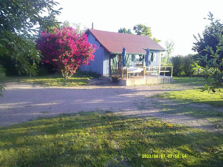 Chalet pour 5 personnes, avec terrasse et vue dans le Cher - 3