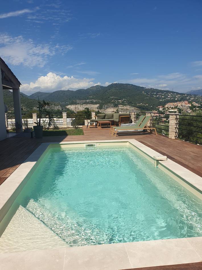 Villa para 7 pessoas, com terraço e jardim em Nice
