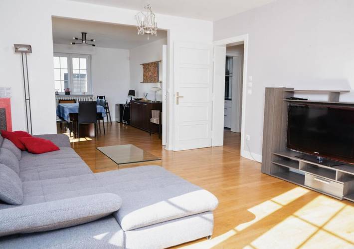 Ferienwohnung für 9 Personen, mit Ausblick und Garten, mit Haustier in Straßburg