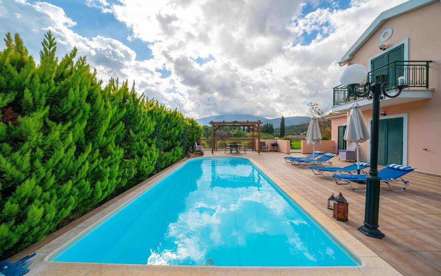 Villa 'Sami Beach Villas Thalia' with Mountain View, Wi-Fi and Air Conditioning in Sami, Kefalonia