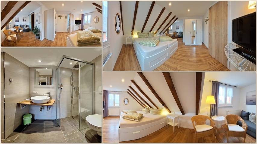 Pension Linde - Chambre '14' avec terrasse partagée, jardin partagé et Wi-Fi in Höchenschwand ort, Höchenschwand