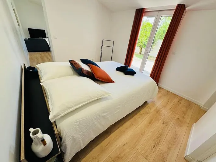 Apartamento de vacaciones para 4 personas, con jardín y terraza - 1