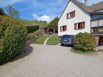 Gîte pour 4 personnes, avec terrasse à Orbey