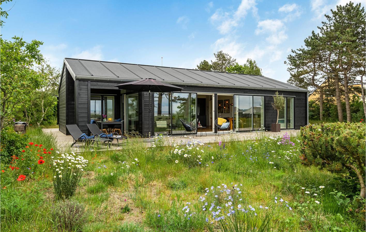 Ferienhaus für 8 Personen mit Terrasse in Begtrup, Knebel