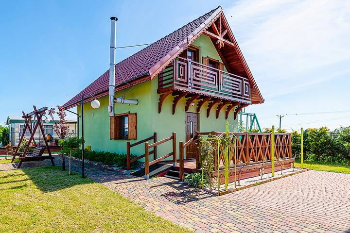 Ferienhaus für 8 Personen, mit Balkon in Rewal