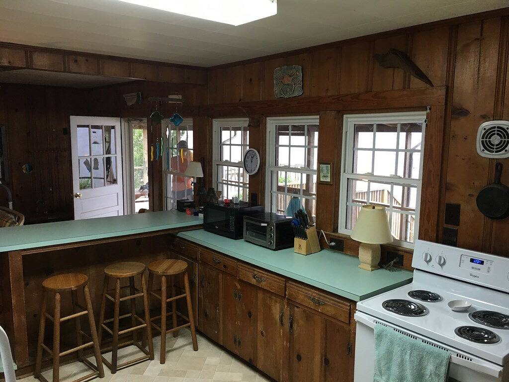 Haus am Wasser mit Pier am Albemarle Beach in Washington County (NC)