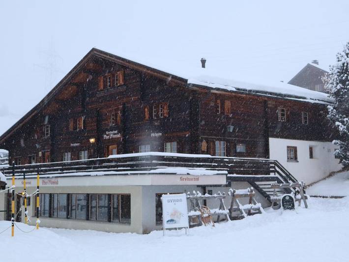 Hotel für 2 Personen, mit Terrasse und Ausblick in Tschappina