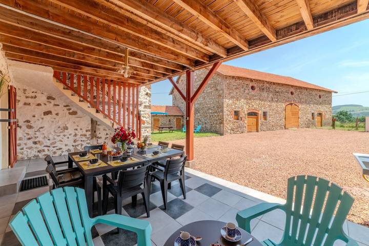 Appartement de vacances pour 6 personnes, avec Terrasse et Jardin