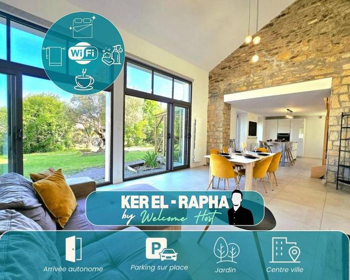 Chalet para 8 personas, con jardín - 1