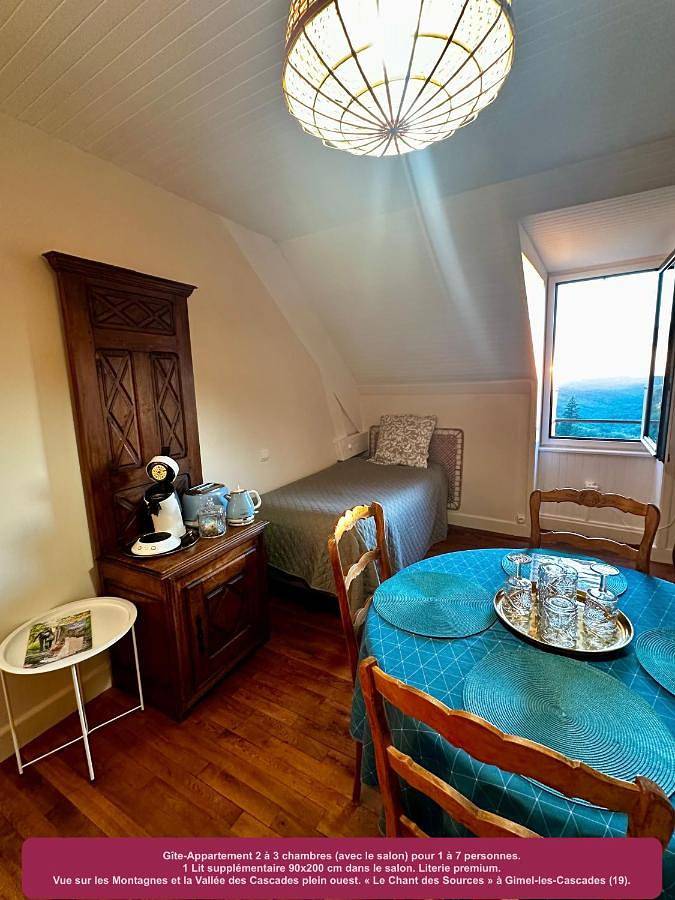 One-Bedroom House in Gimel-les-Cascades, Région de Tulle