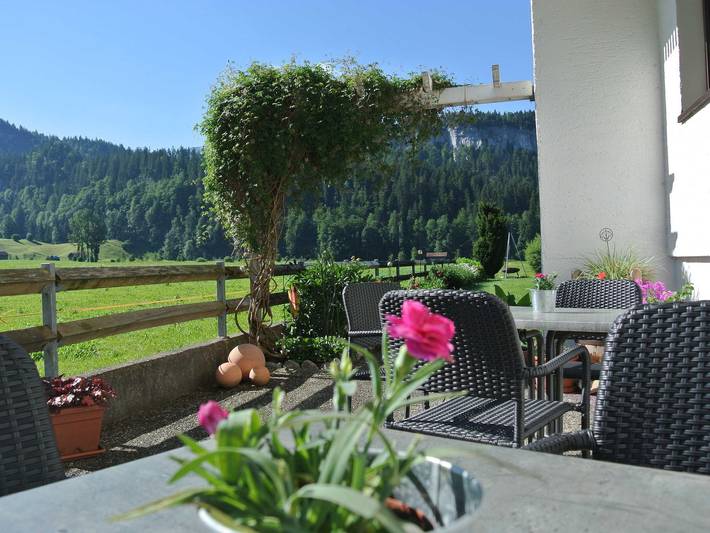 Ganze Ferienwohnung, Rössle Appartements in Bezau, Bregenzerwald - Appartement Ausblick in Bregenzerwald (Vorarlberg), Bezau