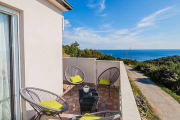Ferienhaus für 4 Personen, mit Balkon und Garten auf Vis