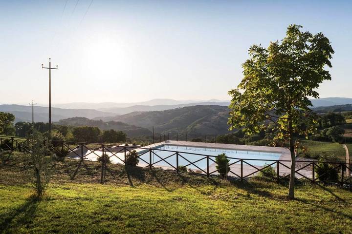 Location de vacances pour 2 personnes, avec piscine ainsi que vue et jardin à Assise - 4