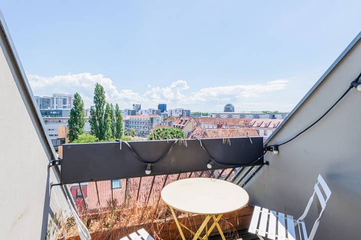 Gîte pour 4 personnes, avec balcon à Strasbourg - 3