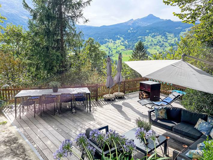 Location de vacances pour 5 personnes, avec jardin et vue à Grindelwald - 2