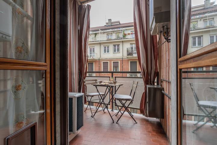 Appartamento vacanze per 3 persone, con balcone a Torino