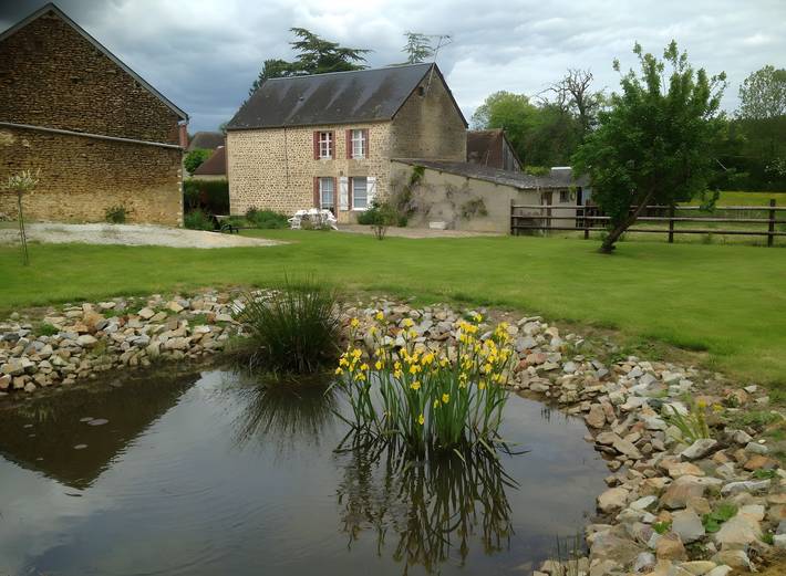 Ferieudlejning for 5 personer, med have i Normandiet