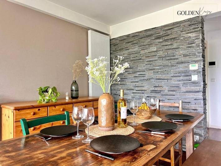 Gîte pour 6 personnes, avec balcon et vue à Bonneville - 3