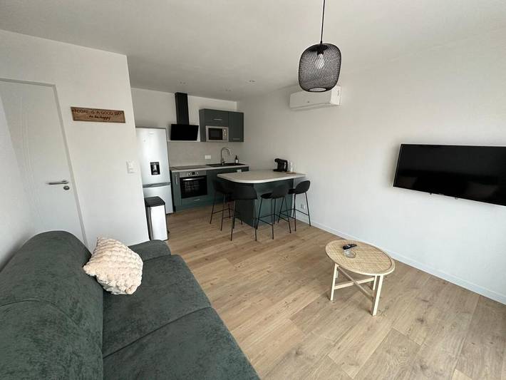 Gîte pour 4 personnes, avec terrasse et jardin à Berneval-le-Grand - 2