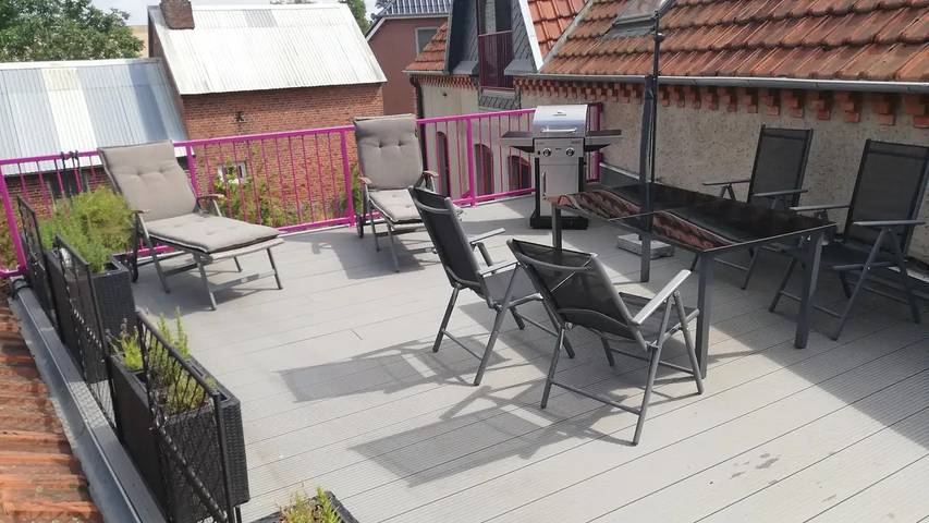Ferienwohnung für 3 Personen, mit Terrasse