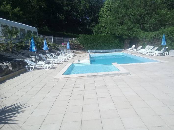 Chalet pour 6 personnes, avec bassin pour enfant