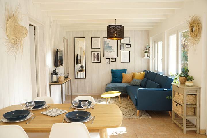 Gîte pour 4 personnes, avec terrasse et jardin dans Plage de Bréhec - 4