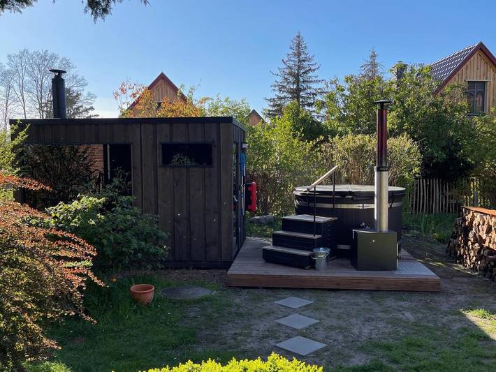 Villa für 7 Personen, mit Garten und Sauna sowie Whirlpool, mit Haustier in Luckow