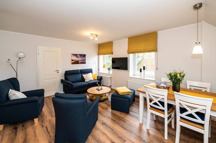 Ferienwohnung für 4 Personen, mit Terrasse und Garten