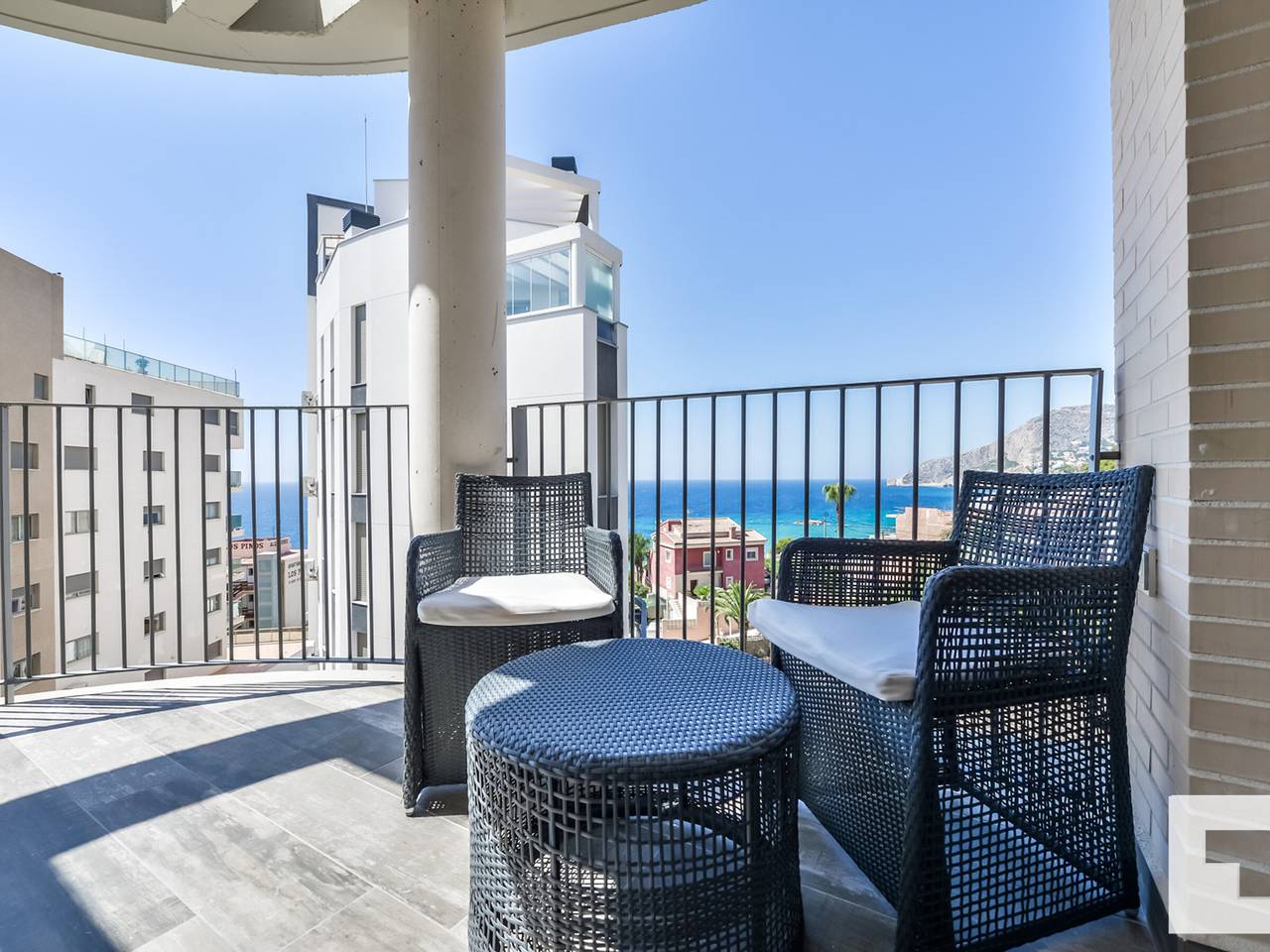 Appartement entier, Appartement moderne à Calpe avec piscine, climatisation et Wi-Fi in Vieille ville de Calpe, Calpe