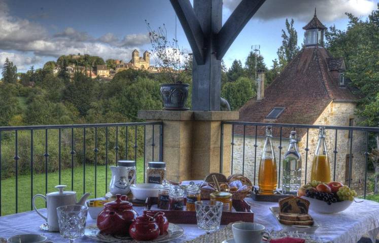 Maison d’hôte pour 2 personnes, avec terrasse et vue à Gourdon - 3