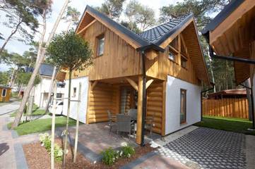 Ferienanlage für 6 Personen, mit Whirlpool und Sauna sowie Terrasse in Polnische Ostsee