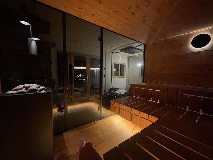 Ferienwohnung für 3 Personen, mit Sauna und Ausblick sowie Garten in Das Blaue Land - 3