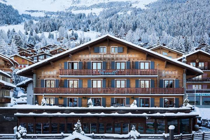 Hôtel pour 5 personnes, avec Terrasse et Sauna à Bagnes