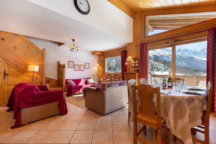 Ferienwohnung für 8 Personen, mit Terrasse und Kinderpool in Chamonix - 4