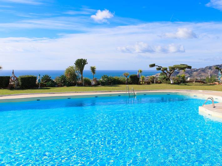 Vakantieappartement voor 4 personen, met tuin en terras in Nerja