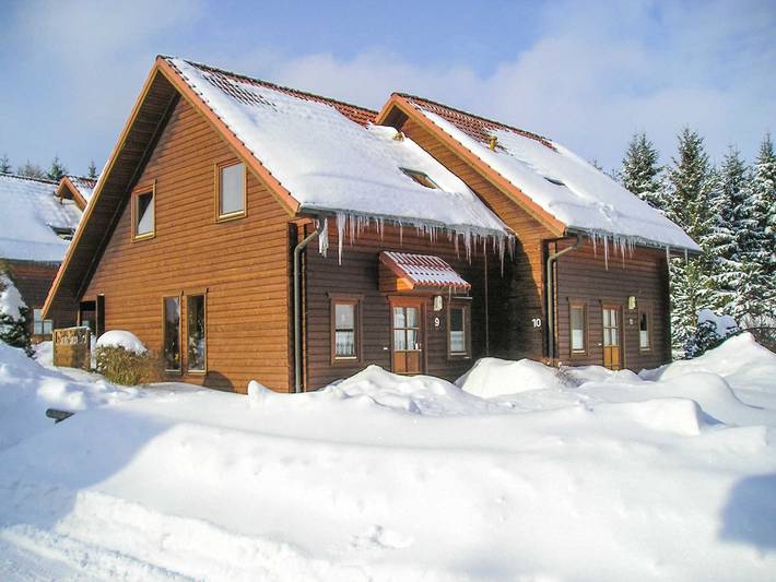 Ferienhaus für 5 Personen, mit Terrasse und Garten sowie Sauna im Harz