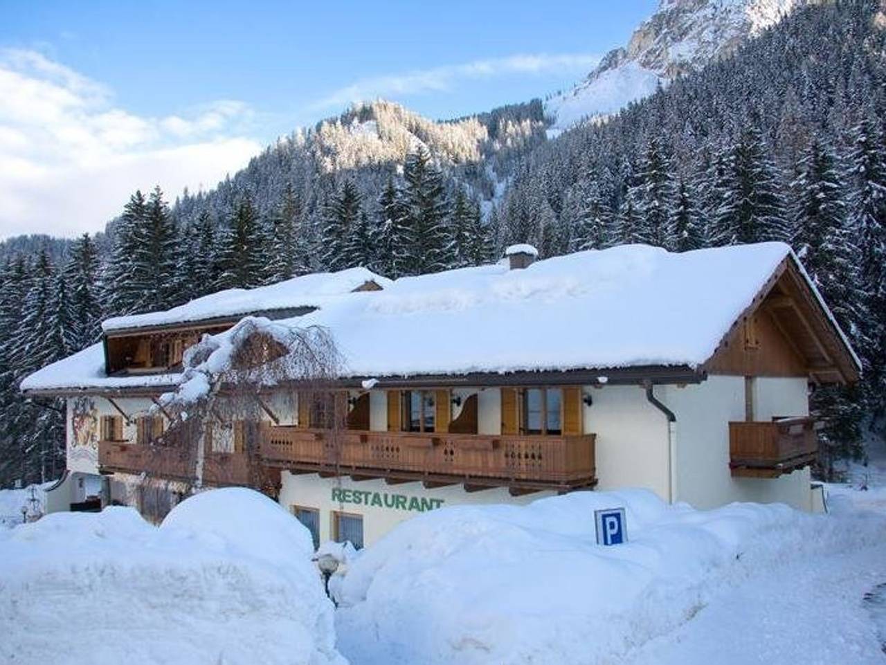 Gasthof Steinerhof - Doppelzimmer Verb.Tür in Pragser Wildsee, Prags