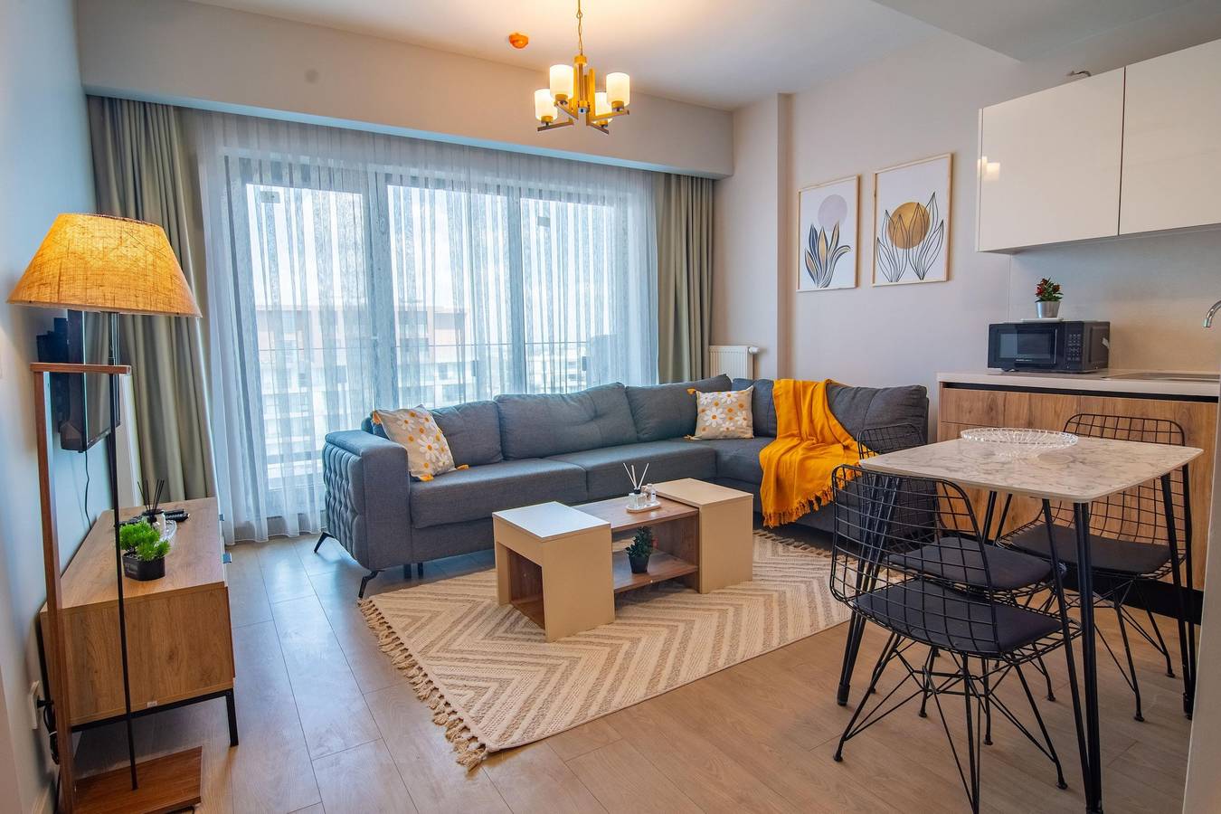 Ganze Wohnung, Cozy Retreat: Modern 1Br Apt in Esenyurt, Marmararegion