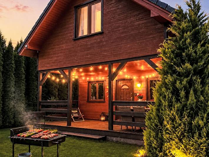 Ferienhaus für 6 Personen, mit Terrasse und Garten in Swinemünde