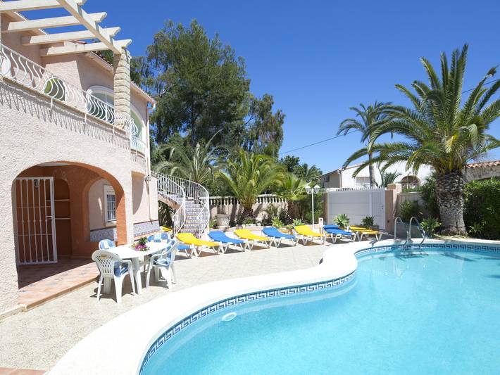 Ferienhaus für 10 Personen, mit Garten und Pool sowie Terrasse in Calpe - 2