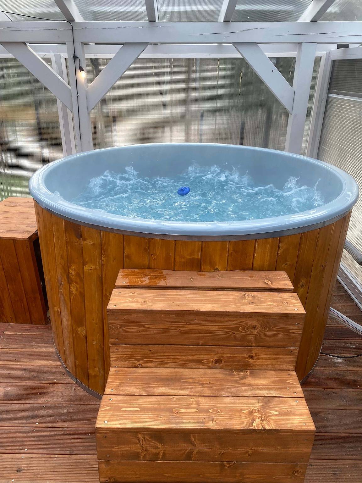 Slow Flow Glamp - sauna, pool and jacuzzi in Rzyki, Małopolska