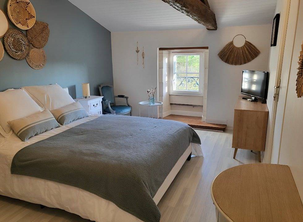 Chambres d'hôtes Le Colombier - Chambre Brise Marine in Arces, Région de Saintes