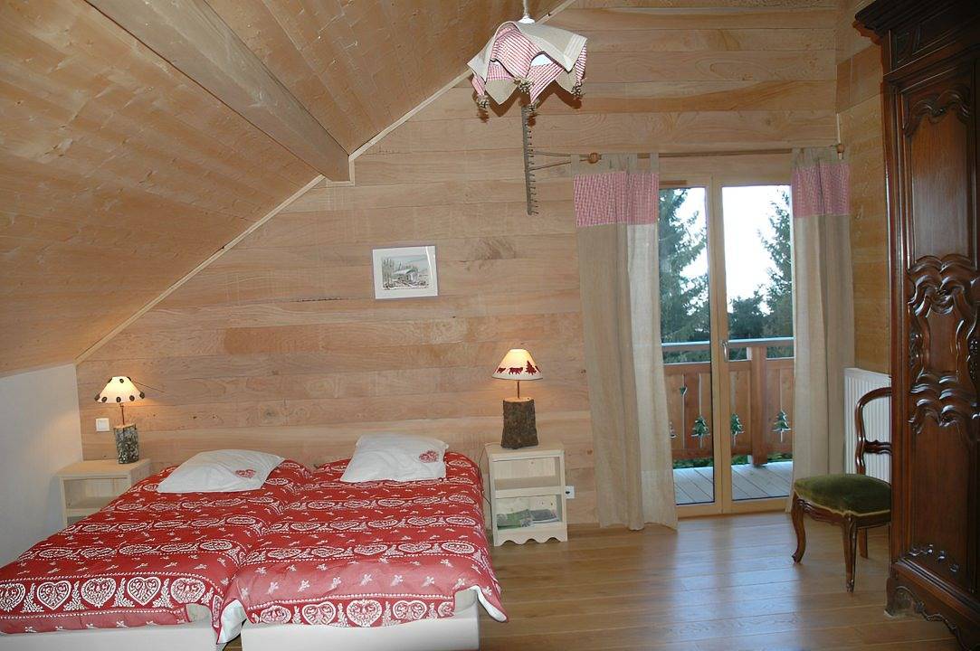 Au Pré de la Basse - Chambre Fauvette in Orcier, Région de Thonon-les-Bains